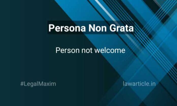 Persona Non Grata
