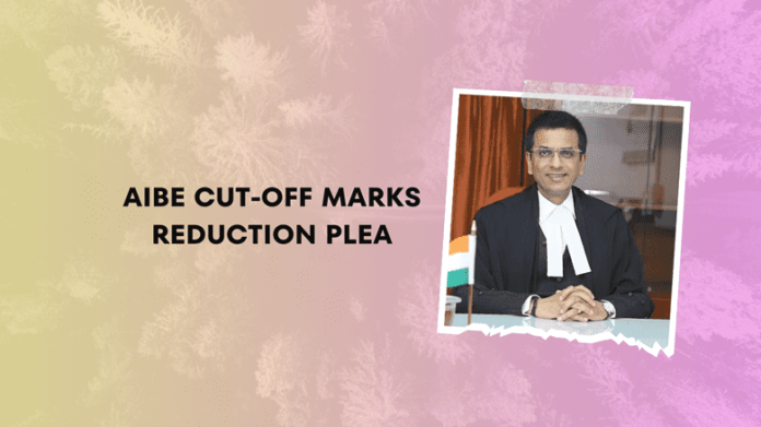 All India Bar Examination Cut-Off Marks Reduction Plea
